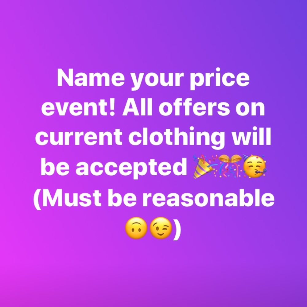 Sale event!! 🎉🎊🥳